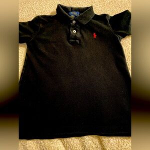 Black Polo shirt size 5